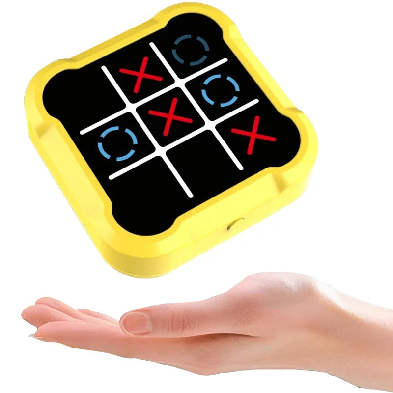 Infinite Tic Tac Toe – Console Portatile Touch con Effetti LED e Sfida Elettronica
