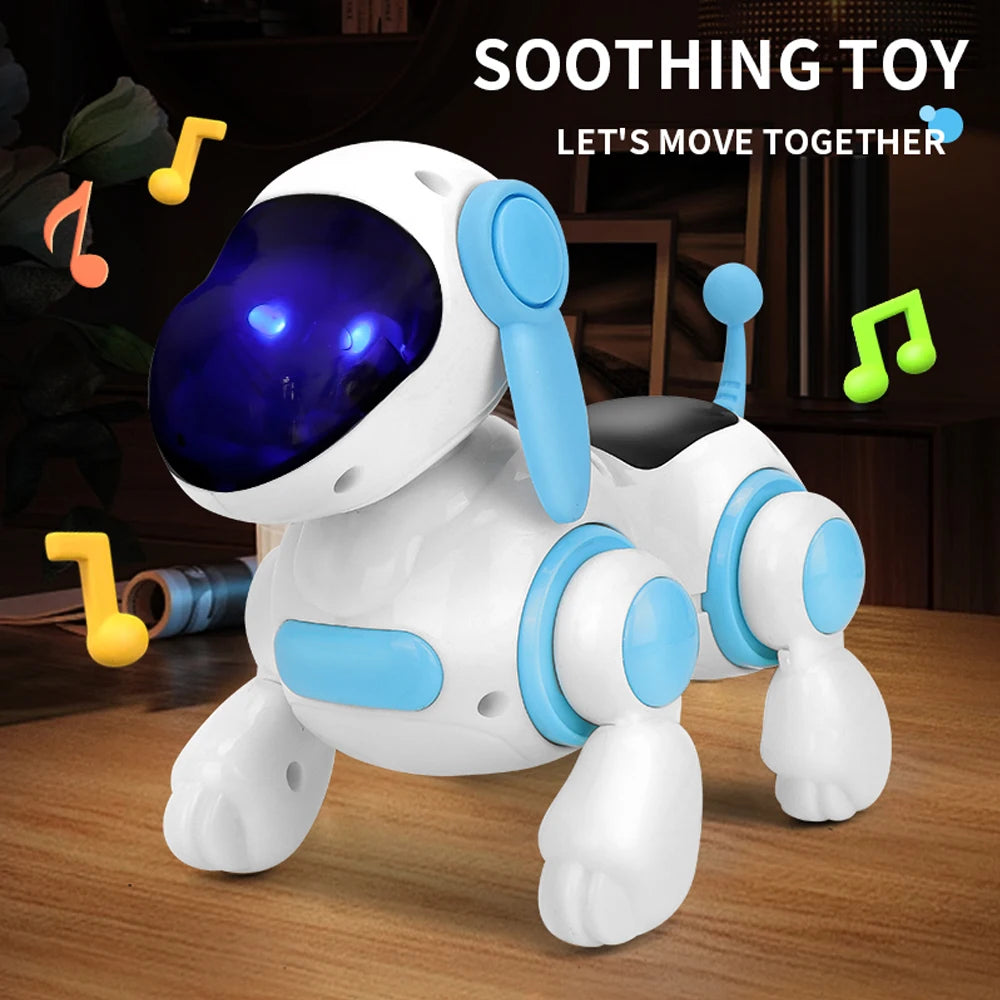 Smart Puppy Robot – Cagnolino Robotico Interattivo con Luci e Suoni per Bambini