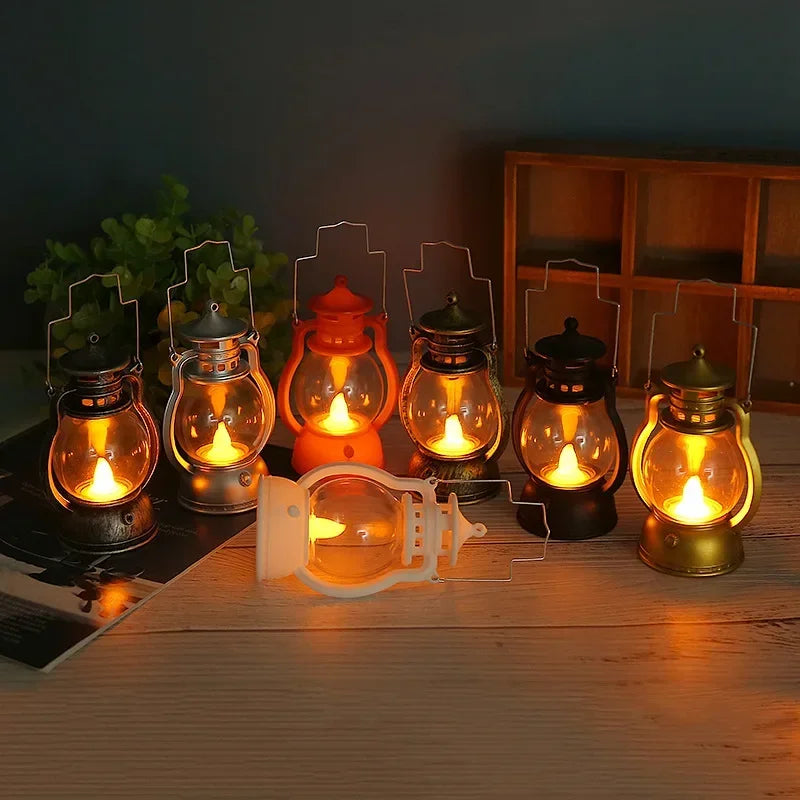 Lanterna Vintage LED "Edison Style" – Lampada d'Atmosfera Retro per Interni ed Esterni
