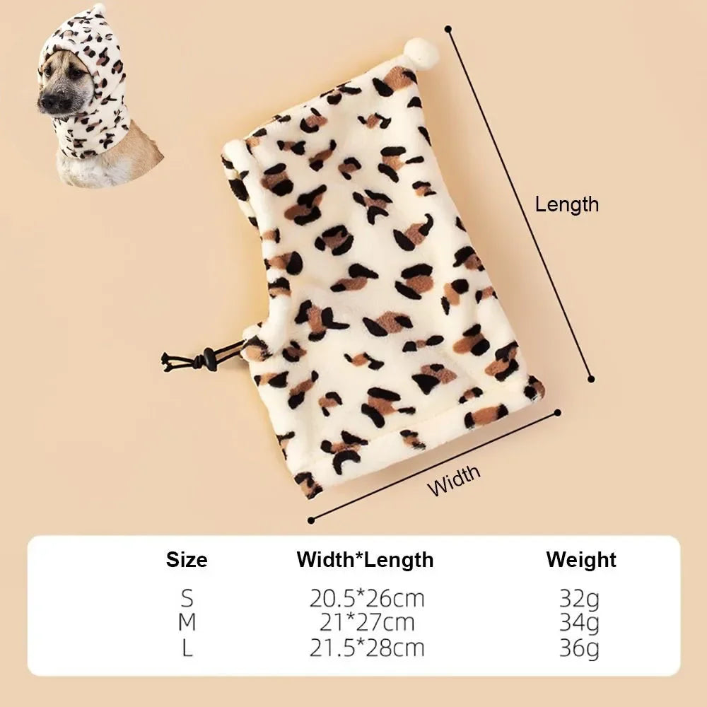 Cuffie Relax per Cani – Fascia Calda Antirumore e Antipauraper Toelettatura e Temporali