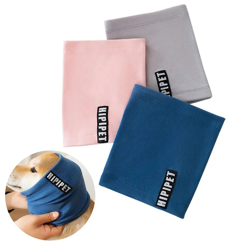 Cuffie Relax per Cani – Fascia Calda Antirumore e Antipauraper Toelettatura e Temporali