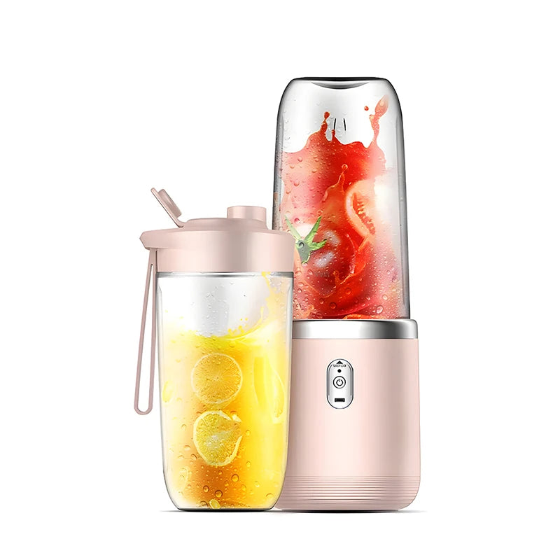 Mini Frullatore Portatile USB – Smoothie Maker Ricaricabile per Casa, Ufficio e Viaggi