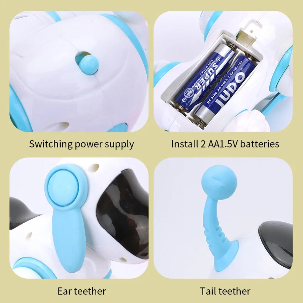 Smart Puppy Robot – Cagnolino Robotico Interattivo con Luci e Suoni per Bambini