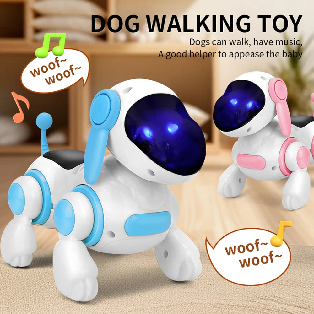 Smart Puppy Robot – Cagnolino Robotico Interattivo con Luci e Suoni per Bambini