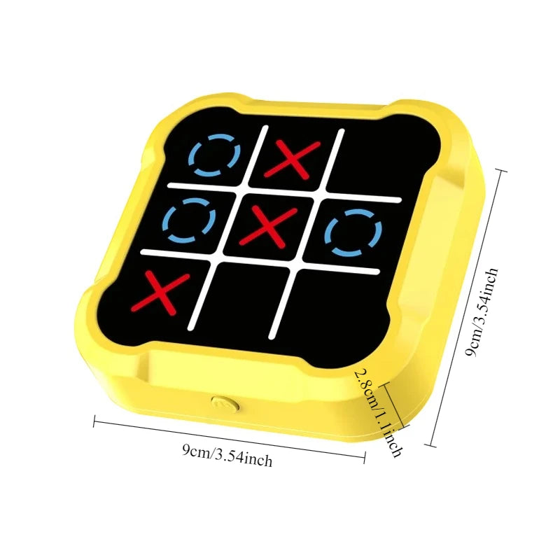 Infinite Tic Tac Toe – Console Portatile Touch con Effetti LED e Sfida Elettronica