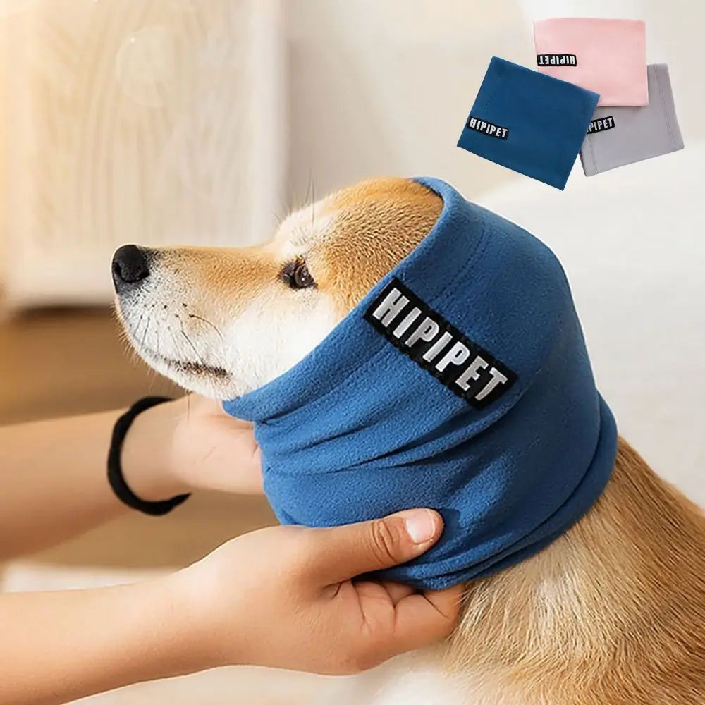 Cuffie Relax per Cani – Fascia Calda Antirumore e Antipauraper Toelettatura e Temporali