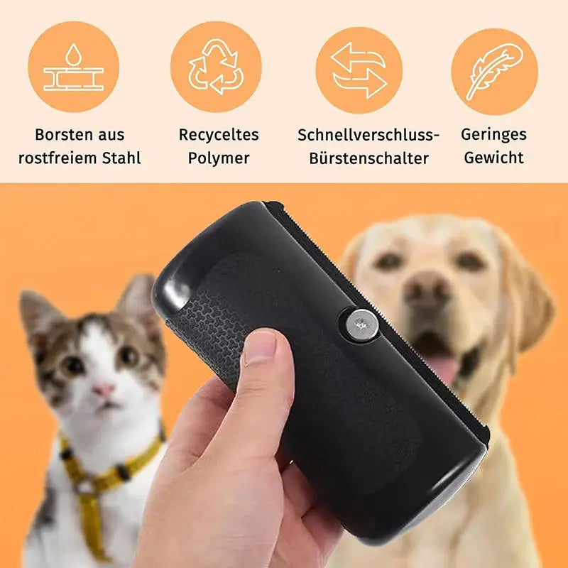 Spazzola Professionale 2-in-1: Addio Nodi e Peli in Eccesso